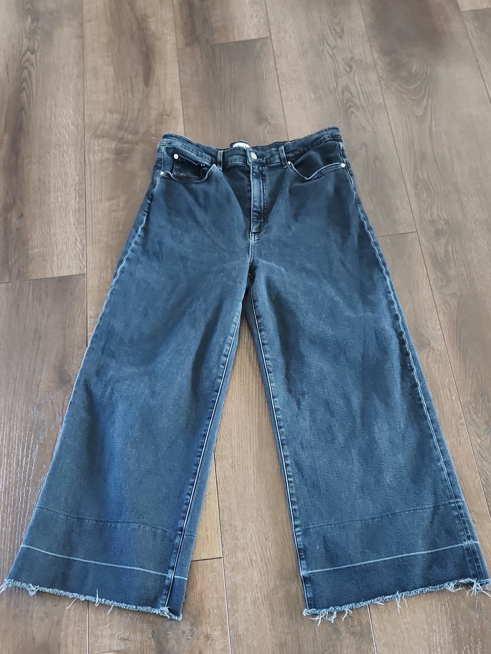 Le Jean Sophia Wide Leg Jeans size 32
